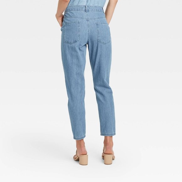 Who What Wear Pants High Rise Taper Jeans - Picture 3 of 4